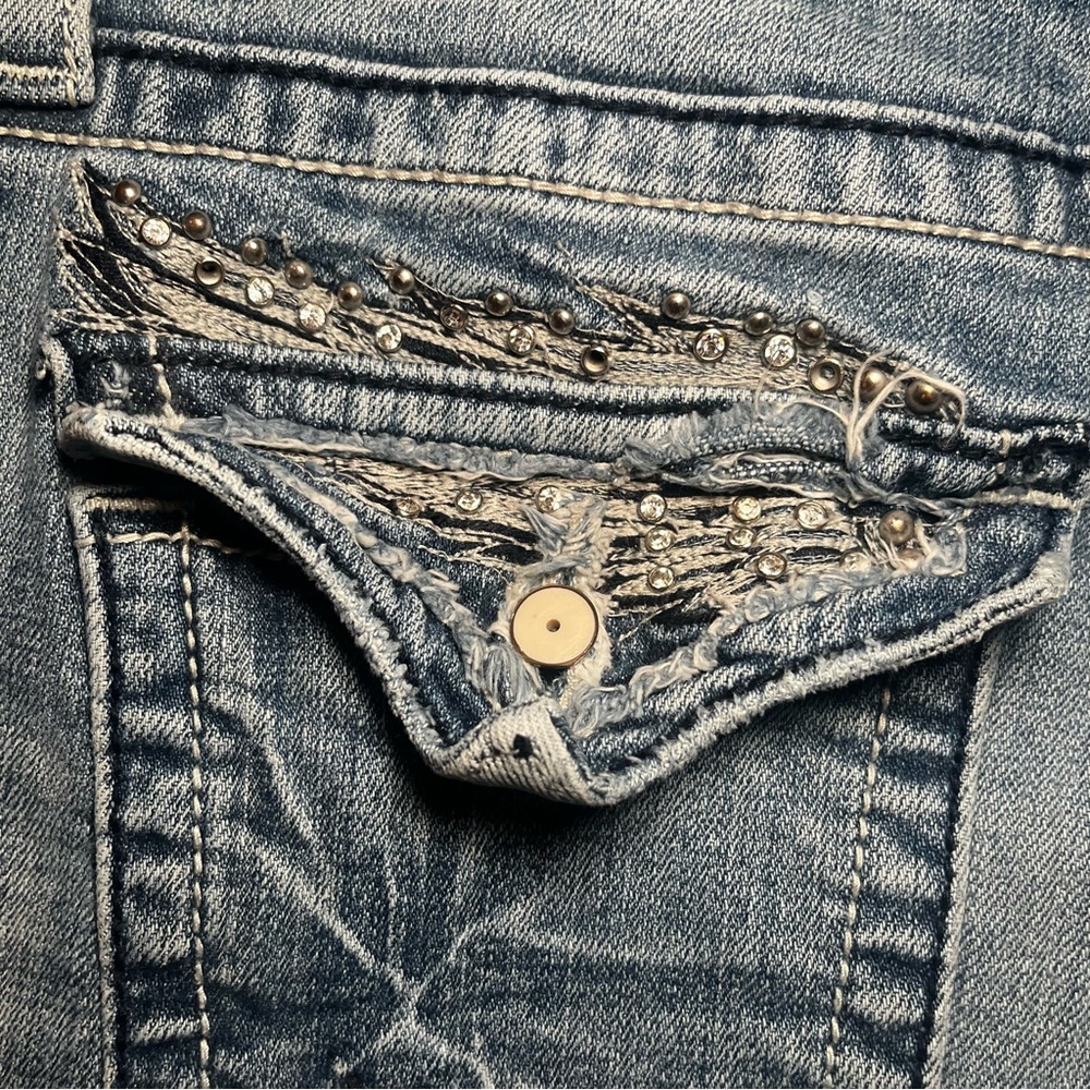 Womens Miss Me JE5330E2R Easy Boot Jeans! Size 29 - Picture 3 of 11